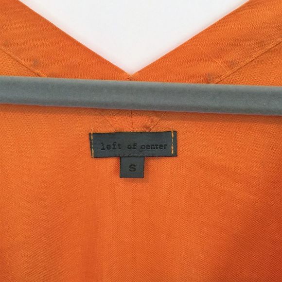 Anthropologie Left of Center Deep V Neck Dress S - Picture 2 of 4